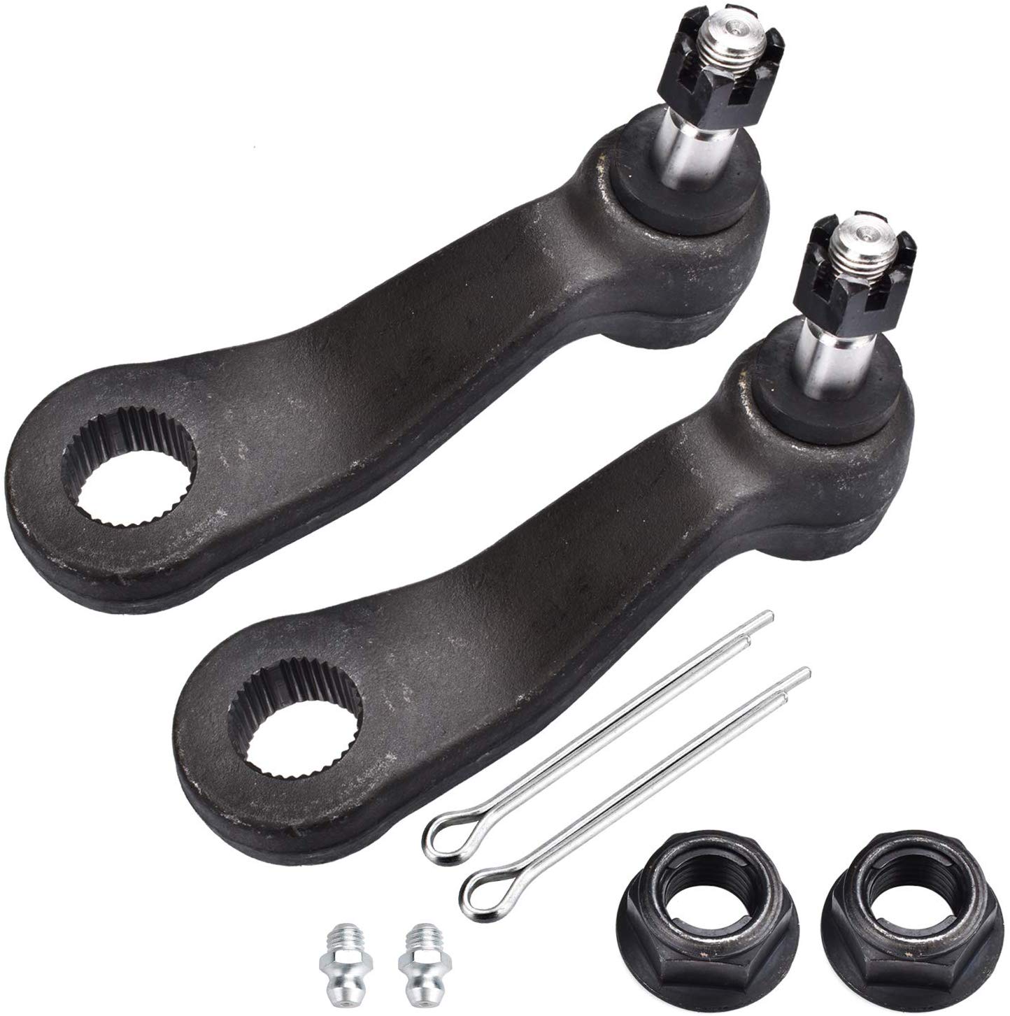 10 pcs Tie Rod Linkages Ball Joint Suspension Kit for Chevy Silverado 2500 HD