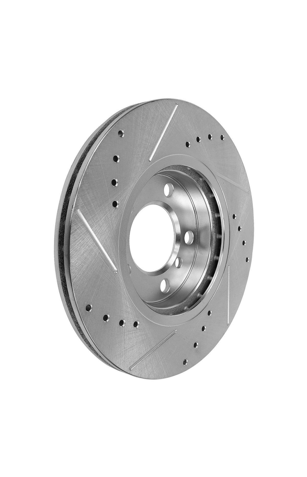 Auto Brake System :: Brake Rotors :: Two (2) Front Drill And Slot Brake