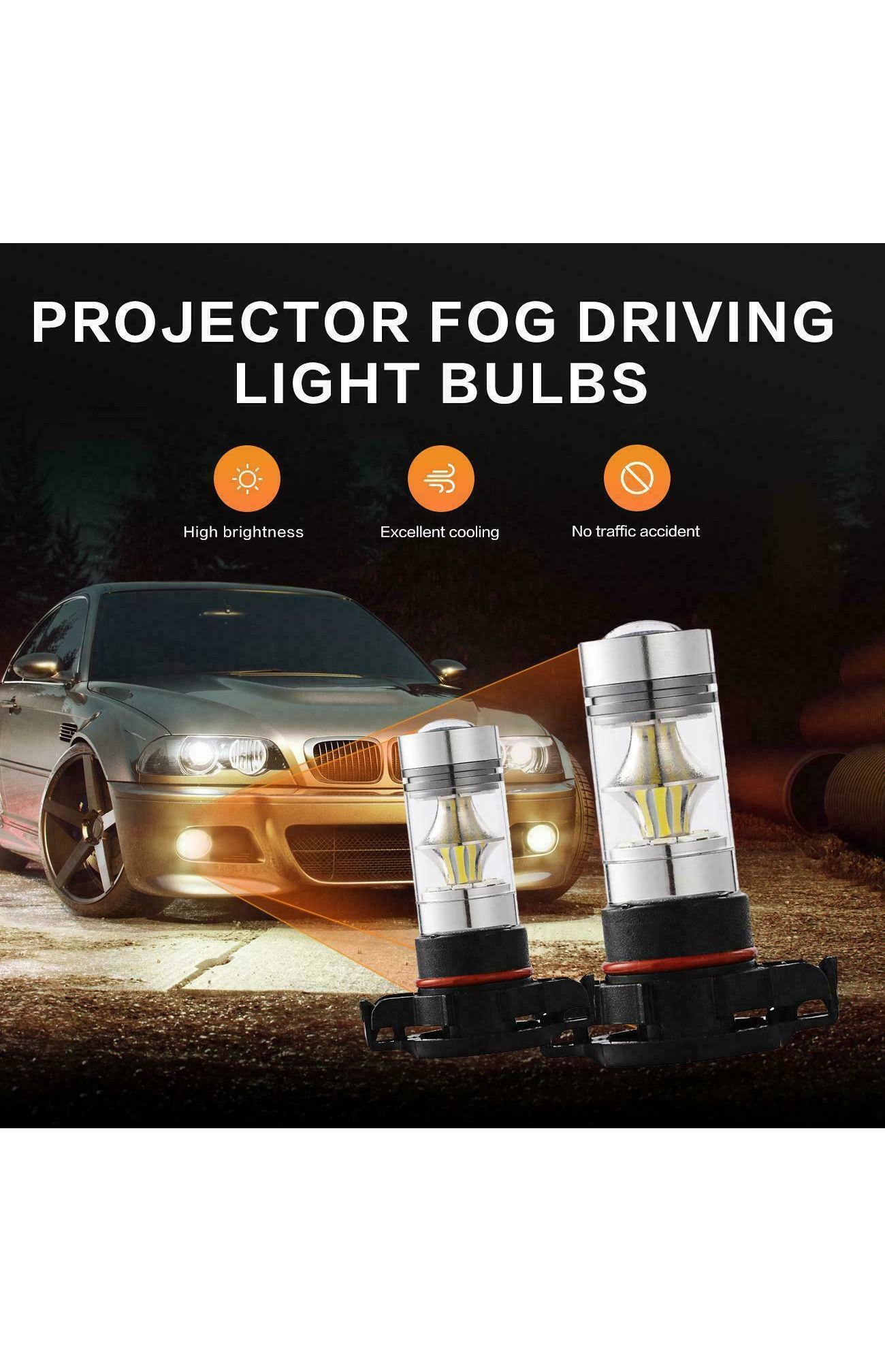 thumbnail image 2 of SHENKENUO 9012 & 5202 LED Headlight Bulbs – 6000K White For GMC Sierra 1500 2014-2015 (4 Bulbs) 2 of 5