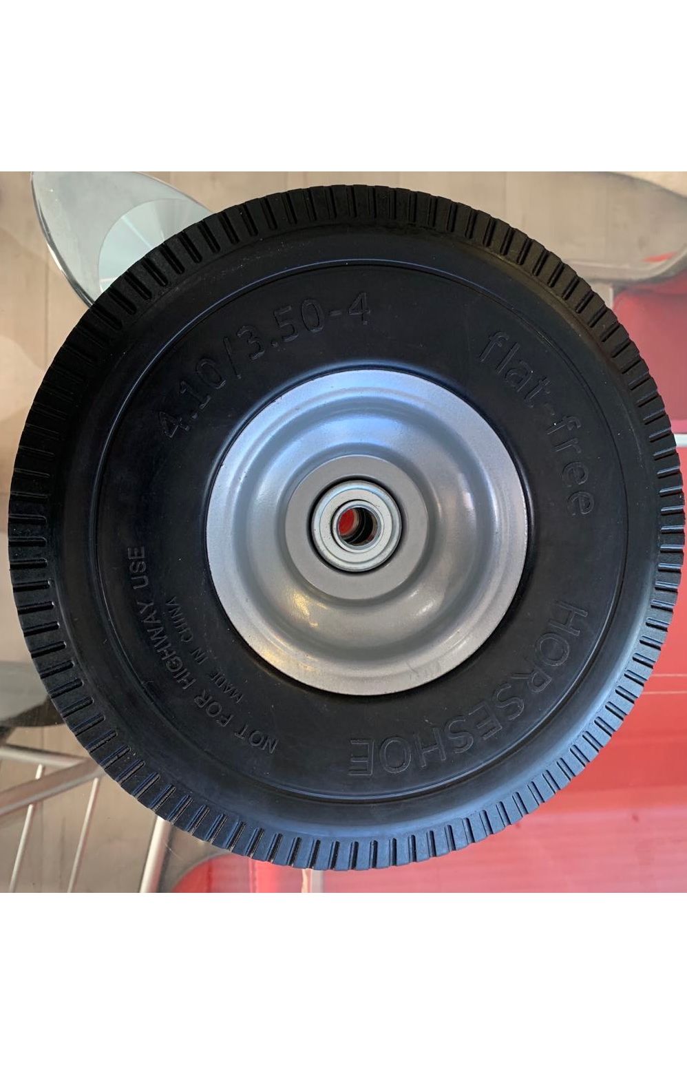 Upgrade 4 10 3 50 4 Rubber Tire And ... Fake Review